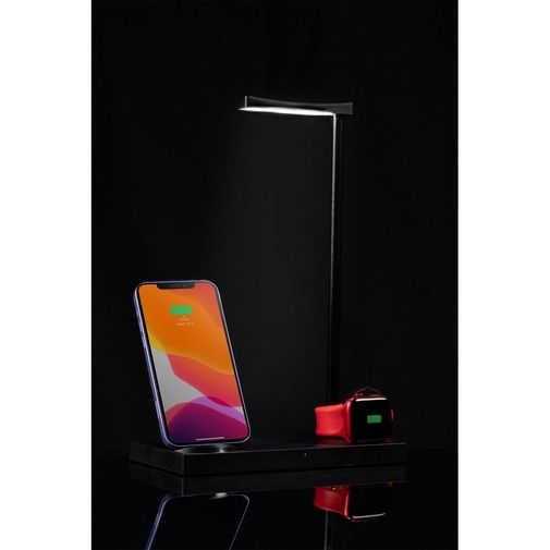 Зарядная станция с лампой Quick Trick (черный)