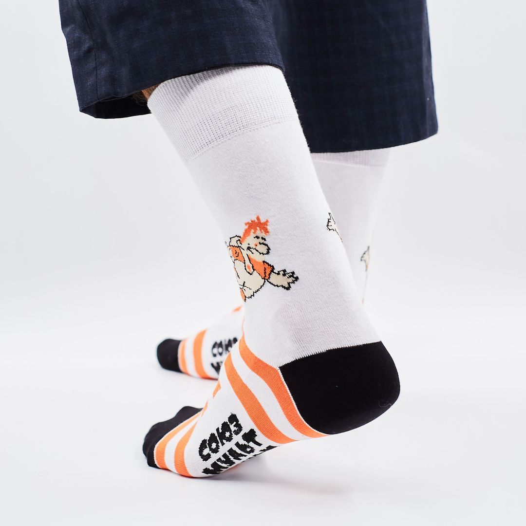 Носки В меру упитанный мужчина в полном расцвете сил Носки В меру упитанный мужчина в полном расцвете сил