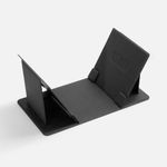 Складной стол для ноутбука с беспроводной зарядкой Kickstand Table (серый)