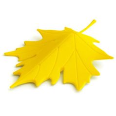 Стоппер для двери Кленовый лист Loose Leaf (Желтый) (Желтый)