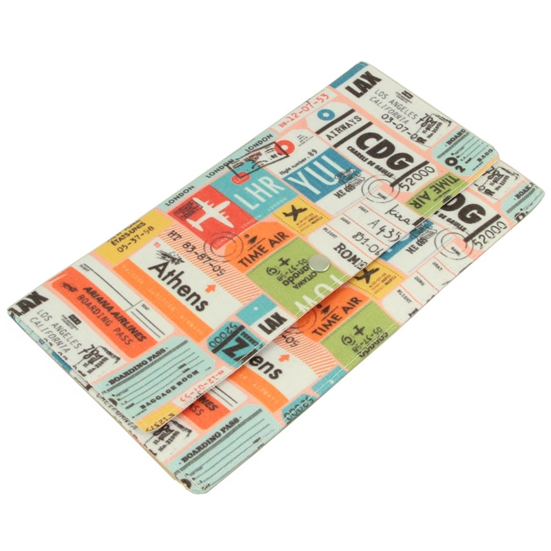 Конверт для путешествий Stamps Застежка-кнопка Конверт для путешествий Stamps Застежка-кнопка