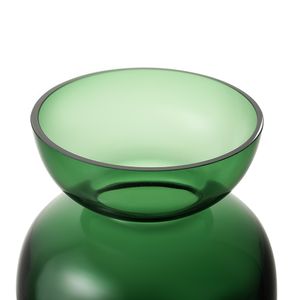 Ваза Florum, 20 см, изумрудная