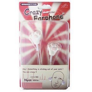 Crazy Earphones Наушники Кошачьи лапки