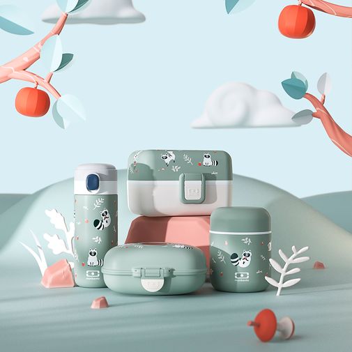 Ланч-бокс Monbento Gram (Racoon) Ланч-бокс Monbento Gram (Racoon)