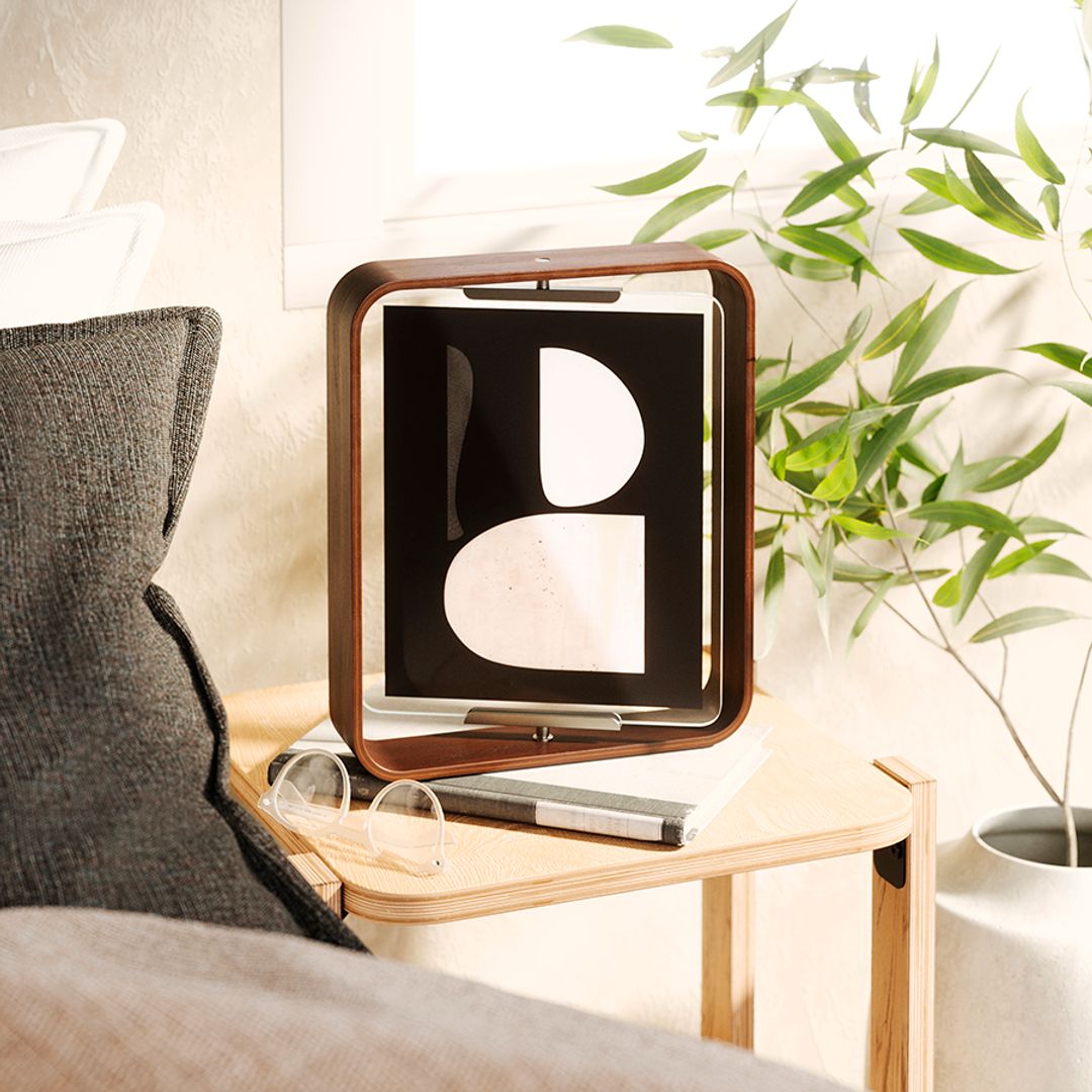 Фоторамка двухсторонняя Bellwood орех (26х31 см)