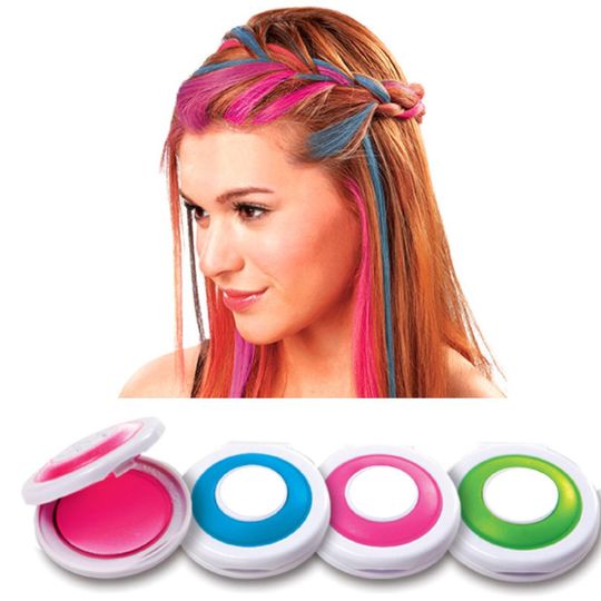                                      Цветные мелки для волос Hot Huez (4 шт)
