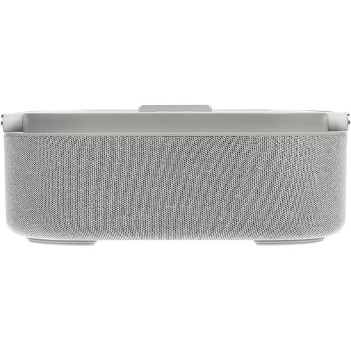 Колонка с часами и беспроводной зарядкой Veske (Серая)