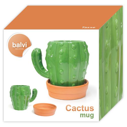 Кружка с блюдцем Кактус Cactus Кружка с блюдцем Кактус Cactus