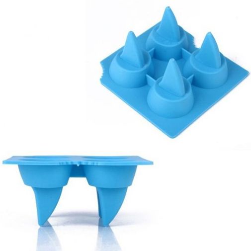 Форма для льда Акульи плавники Форма для льда Акульи плавники