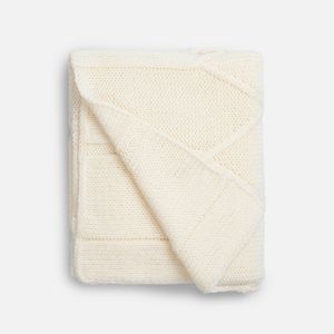 Плед Curve Verve (молочно-белый)