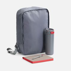 Подарочный набор Flexpen Travel (серый с красным) Подарочный набор Flexpen Travel (серый с красным)