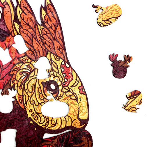 Деревянный пазл Puzzlewood Лесная белка Деревянный пазл Puzzlewood Лесная белка