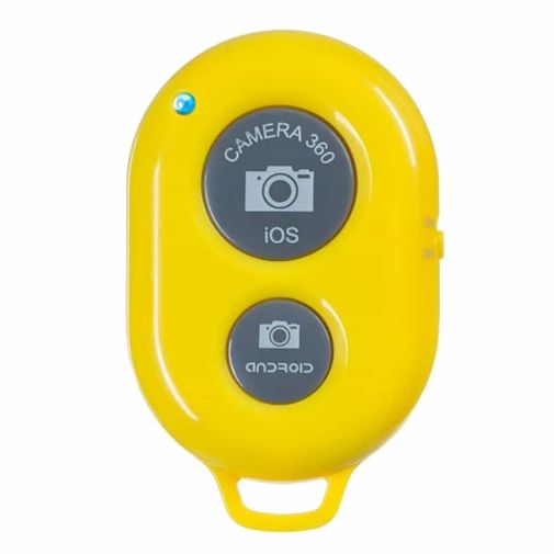 Bluetooth Пульт для Селфи (Желтый)