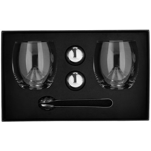 Подарочный набор Cool Orbs (2 бокала + 2 шарика для охлаждения)