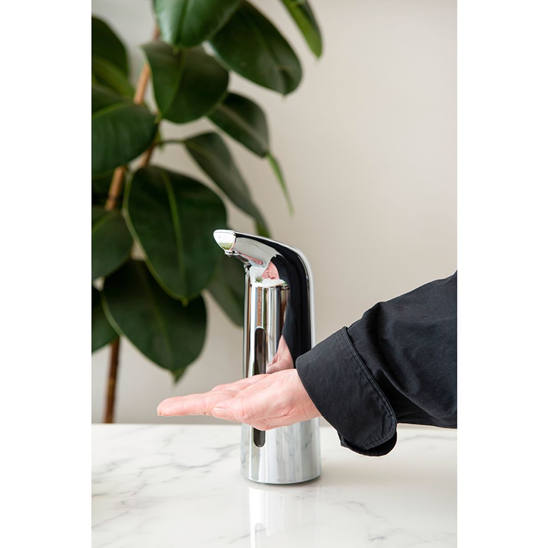 Сенсорный диспенсер для мыла Asne хром (380 мл) Сенсорный диспенсер для мыла Asne хром (380 мл)