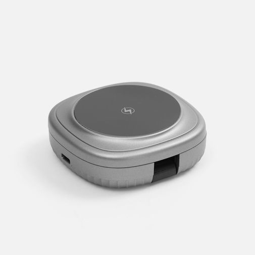 Складная станция беспроводной зарядки flowPad (серый)