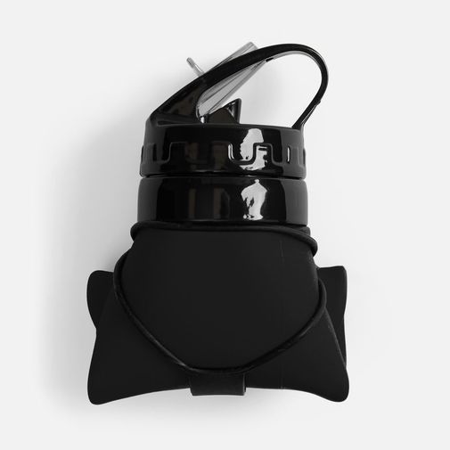 Складная бутылка для воды Langfossen (Черная)