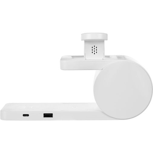 Станция беспроводной зарядки с часами fullStack (Белая) Станция беспроводной зарядки с часами fullStack (Белая)