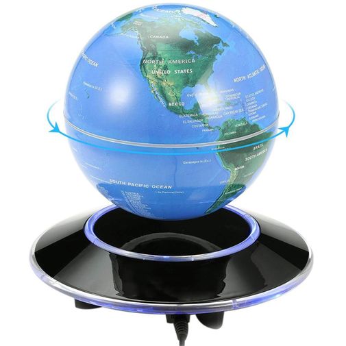 Настольный левитирующий глобус с подсветкой XXL Настольный левитирующий глобус с подсветкой XXL