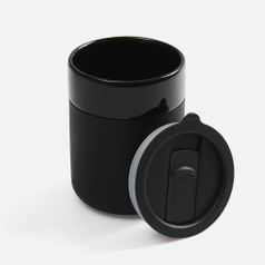Кружка Nabo с силиконовым держателем (черный)