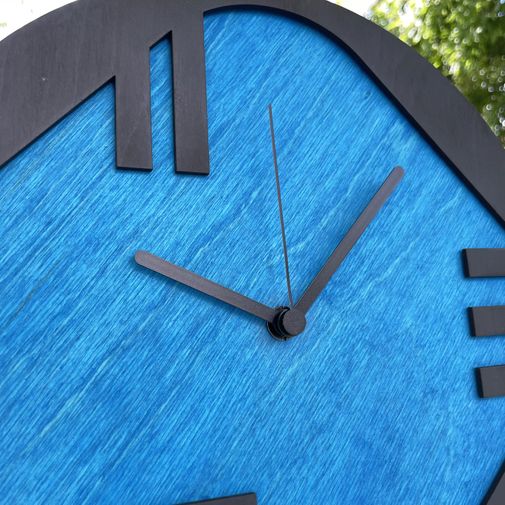 Часы настенные 3-7-11 Голубой