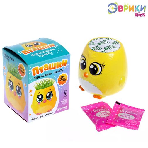 Набор для опытов Пташки, выращиваем травку Набор для опытов Пташки, выращиваем травку