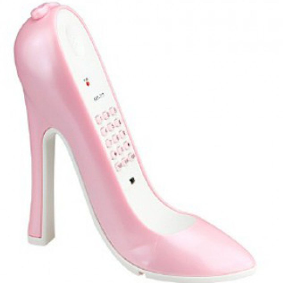 Телефон Туфелька Розовый Телефон Туфелька Розовый
