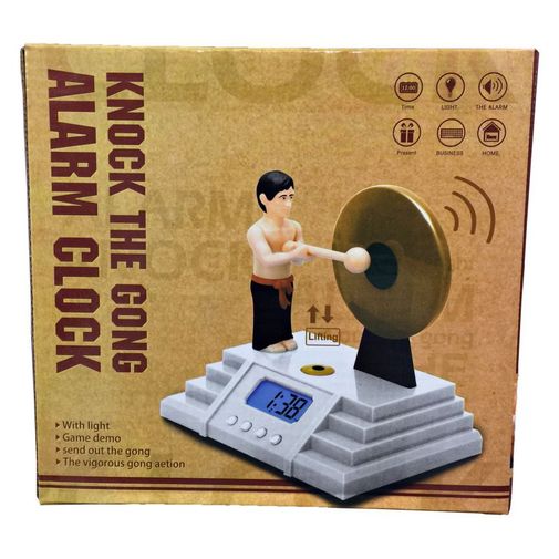 Будильник с гонгом Брюс Ли