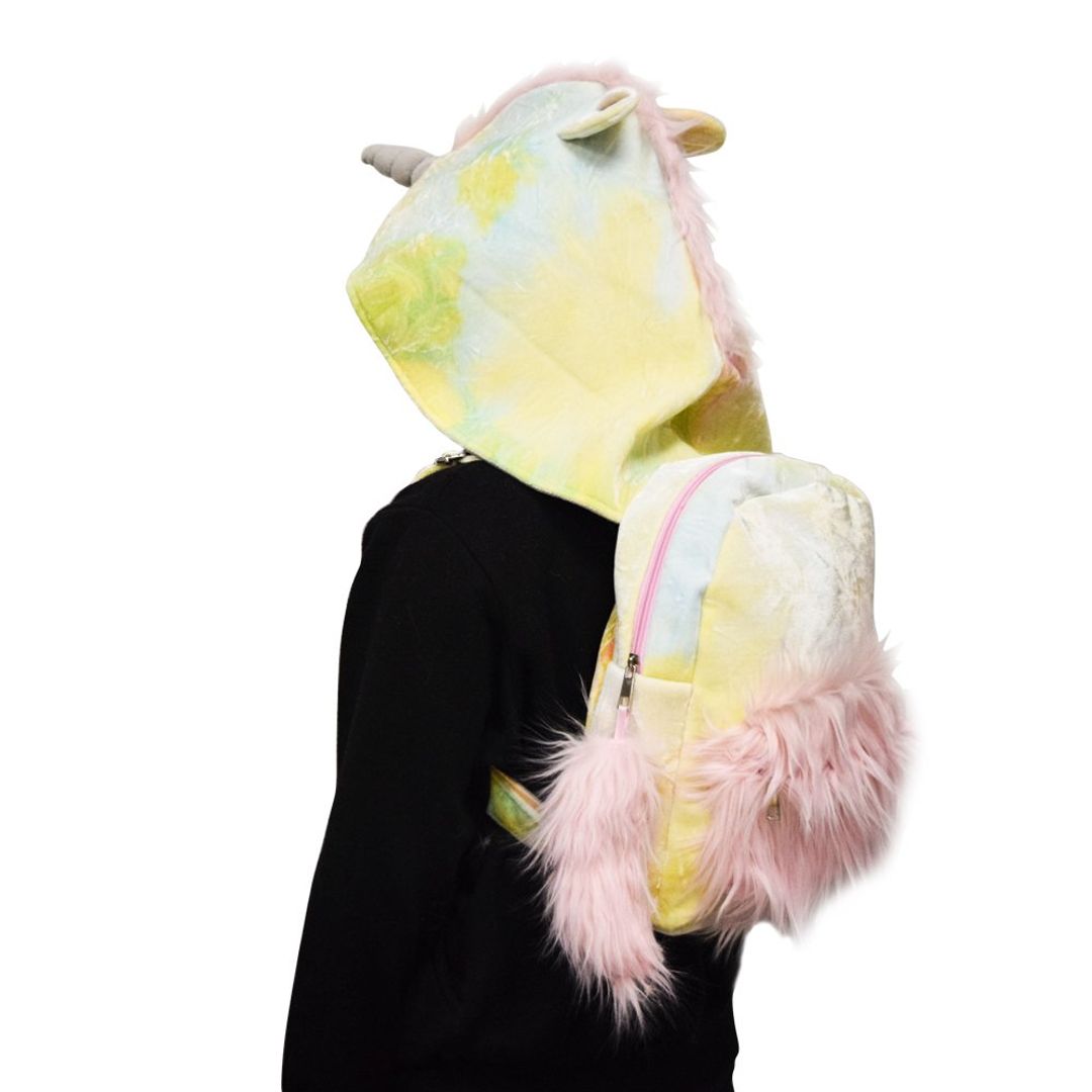 Рюкзак с капюшоном Единорог