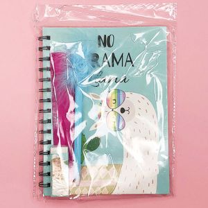 Канцелярский набор Лама Pink lama