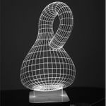 3D Лампа Бутылка Клейна
