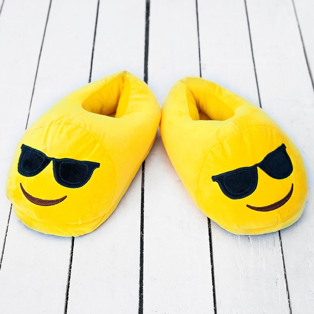 Тапочки Смайлик Emoji Тапочки Смайлик Emoji