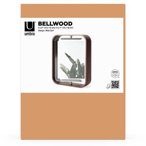 Фоторамка двухсторонняя Bellwood (Орех) Фоторамка двухсторонняя Bellwood (Орех)