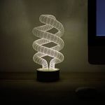 3D Лампа Спираль