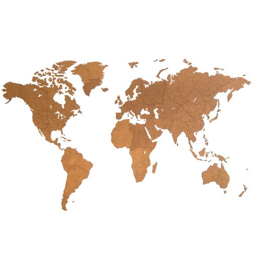 Декоративная Карта мира Wall Decoration Brown GIANT Декоративная Карта мира Wall Decoration Brown GIANT