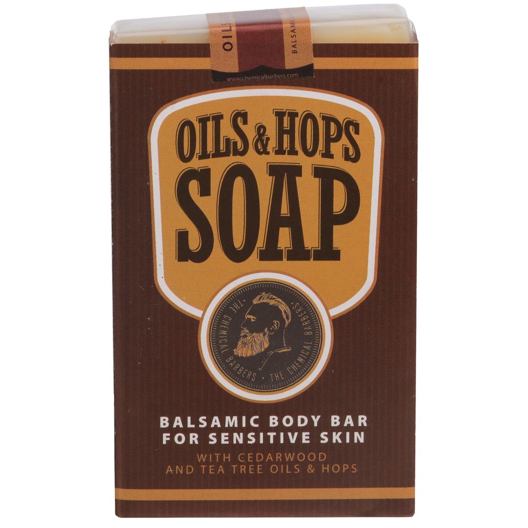 Бальзамическое мыло для тела с маслами и хмелем Oils & Hops Soap Бальзамическое мыло для тела с маслами и хмелем Oils & Hops Soap