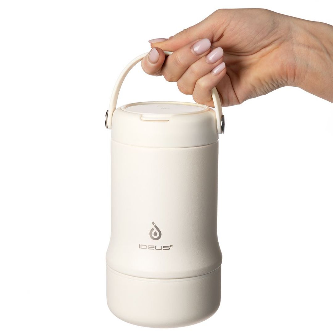 Термос для еды Tabenodo (Молочный)