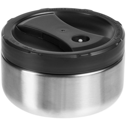 Термос для еды Jiayi в термочехле (Черный)