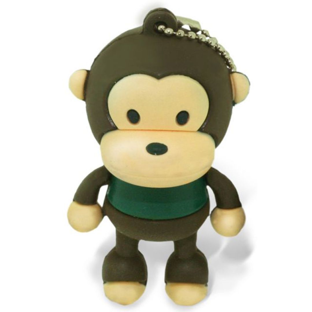 Флешка Обезьянка 8 Гб (Коричневый) Флешка Обезьянка 8 Гб (Коричневый)