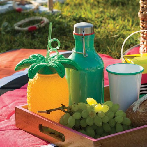 Стакан Ананас в летнем наборе посуды Стакан Ананас в летнем наборе посуды