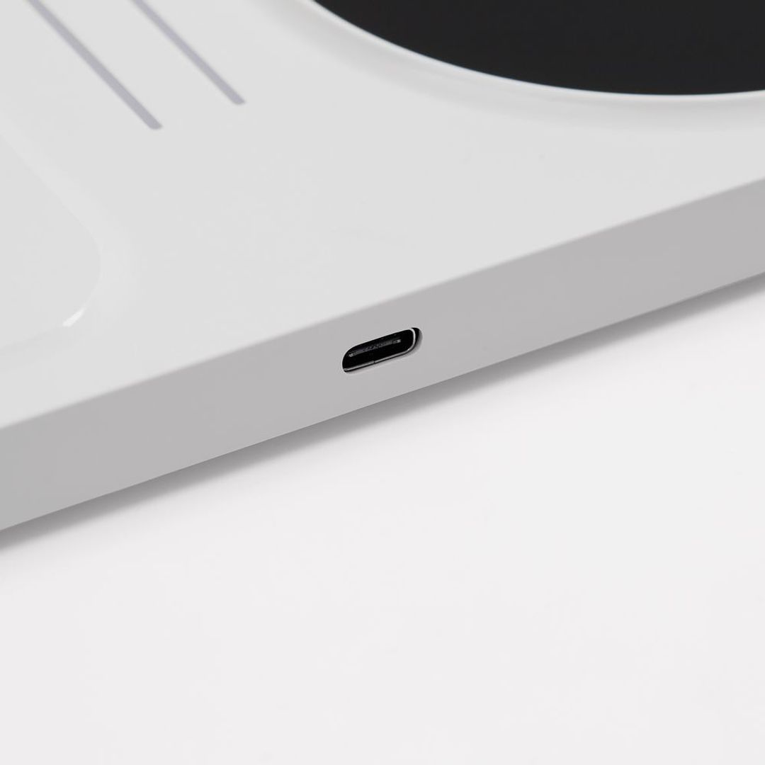 Беспроводное зарядное устройство с подогревом кружки Hot Task (Белая)