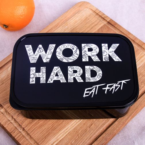 Ланч-бокс Work hard (1.2 л) Ланч-бокс Work hard (1.2 л)