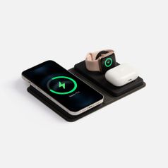 Внешний аккумулятор с беспроводной зарядкой reCover 8000 мАч (черный)