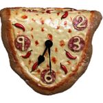Часы Сальвадора Дали Пицца Вид спереди