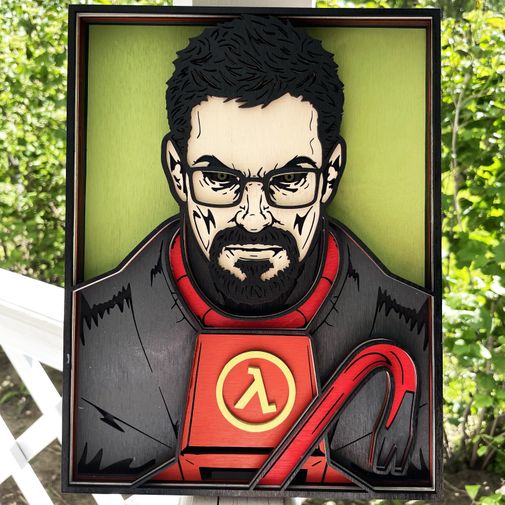 Панно Гордон Фримен Панно Гордон Фримен