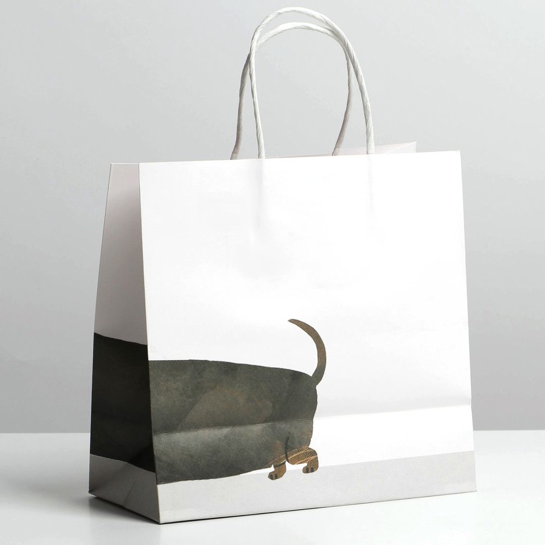 Подарочный пакет Пирожочек (22 х 22 х 11 см) Подарочный пакет Пирожочек (22 х 22 х 11 см)