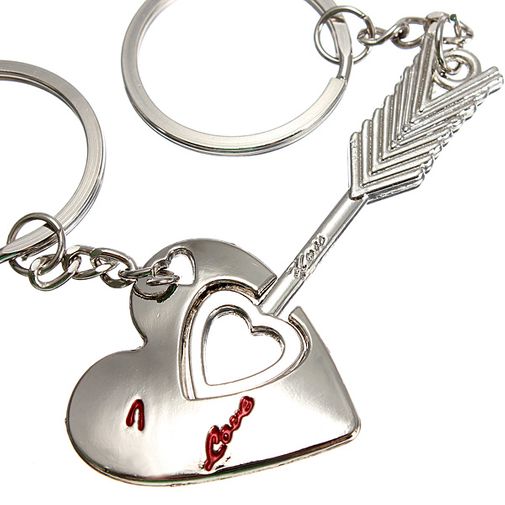 Брелоки Сердце и стрела Брелоки Сердце и стрела