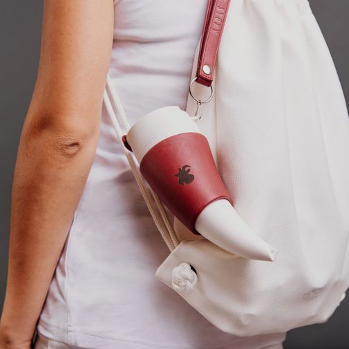 Термокружка Рог Goat Story Марсала Премиум (350 мл)