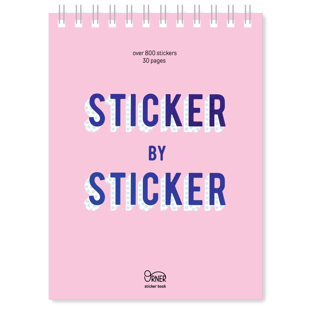 Стикербук Sticker by Sticker