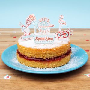 Набор украшений для торта Cake Topper Kit
